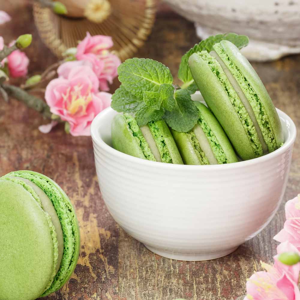 macarons-thé-vert-matcha-les-papoteuses