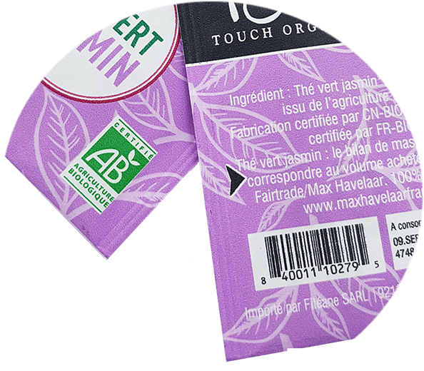 sachet-code-barre Touch Organic