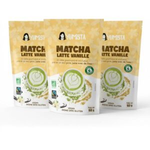 Matcha Latte Vanille 160 g <span> x3